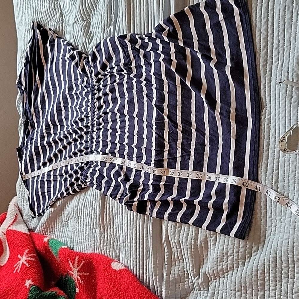Banana Republic classic blue/white Midi Dress - Picture 7 of 7